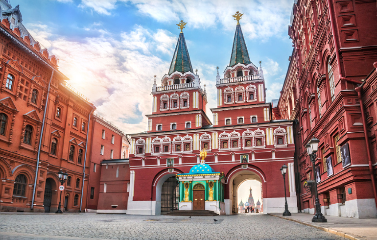 Что посмотреть в Москве за 1 день? Воскресенские ворота (ворота Китайгородской стены)