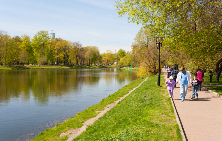 Москва. Екатерининский парк