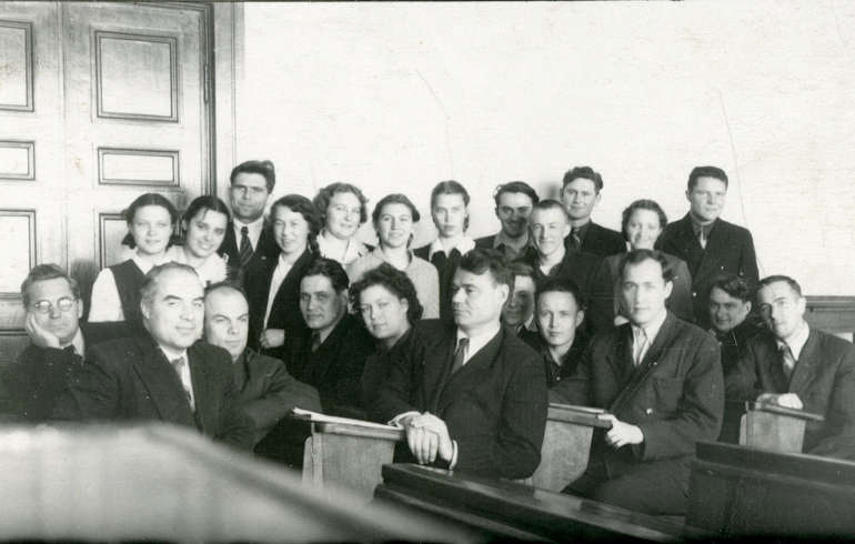 Студенты МГУ. 1954 г.