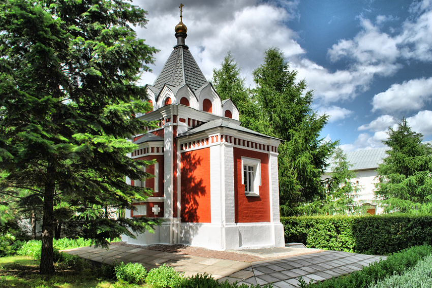 Часовня в Новоспасском монастыре в Москве