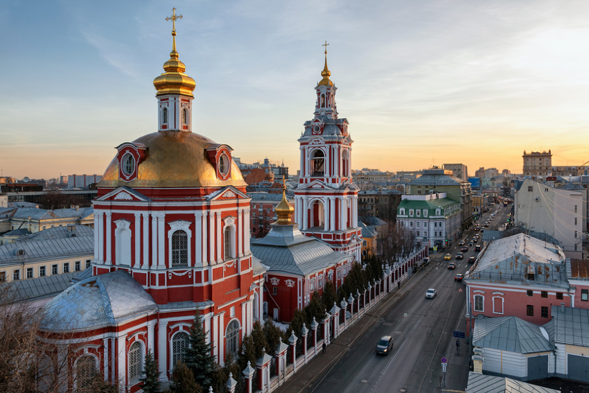 Москва. Церковь Никиты Великомученика в Басманной слободе