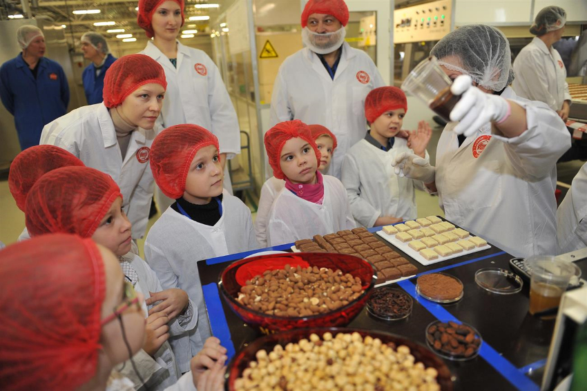 Экскурсия на шоколадную фабрику «Рот Фронт» в Москве