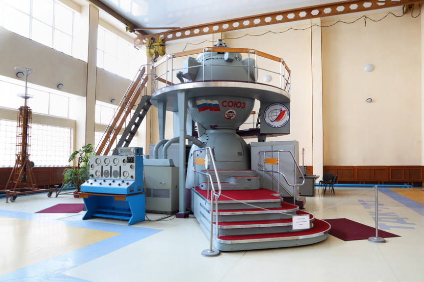 Космический симулятор в Центре Подготовки Космонавтов имени Гагарина в Звездном городке