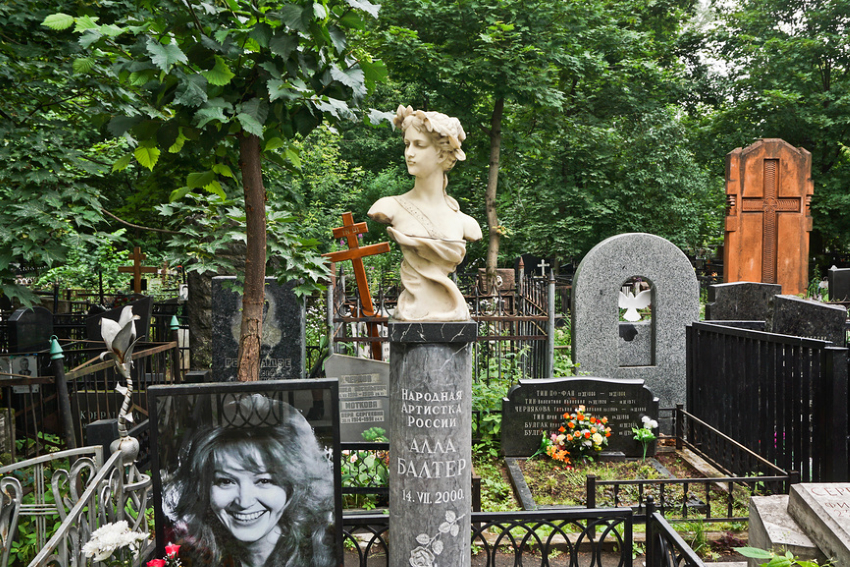 Москва. Ваганьковское кладбище