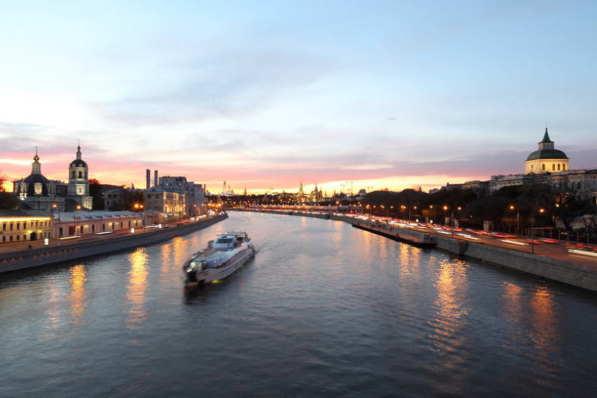 Ночная Москва. Прогулка по Москве-реке на теплоходе «River Palace»