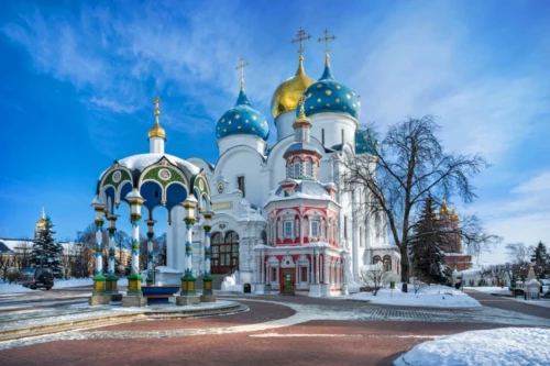 Экскурсия «Путь 6 веков: по следам Сергия Радонежского (Радонеж – Хотьково – Троице-Сергиева лавра)»